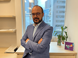 Raúl Rodríguez es el director comercial y de marketing de solunion colombia