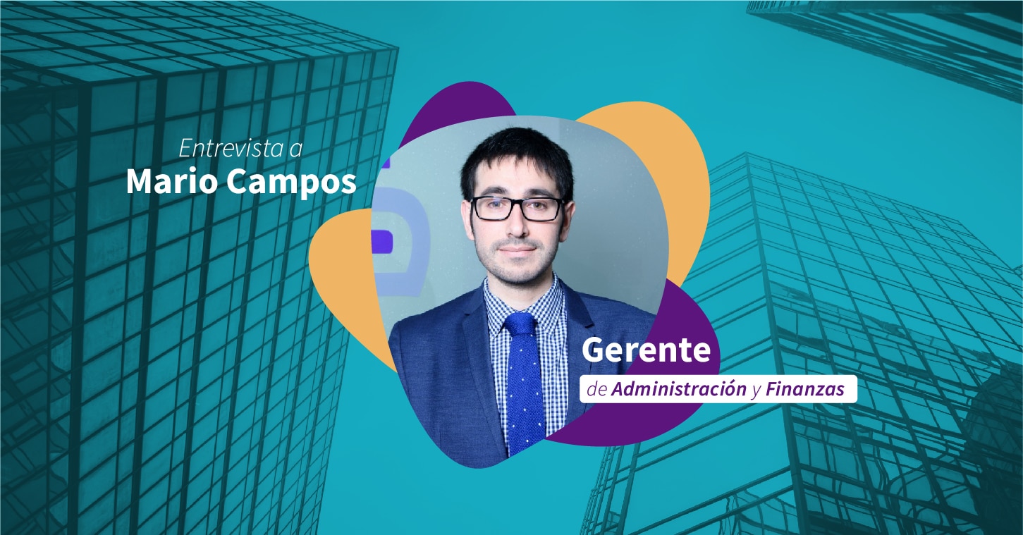 Mario Campos, nuevo Gerente de Administración y Finanzas